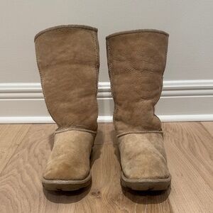 UGG Women's Tan Suede Winter Boots